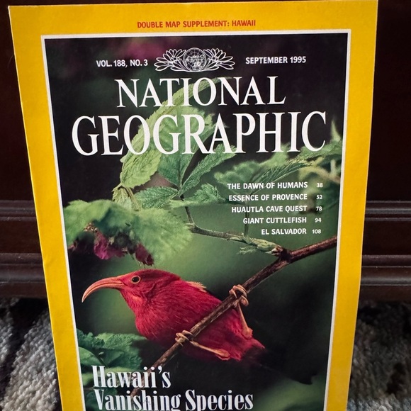 National Geographic Complete 1995 Issues with Maps - Picture 10 of 13
